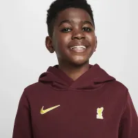 Liverpool FC Club Big детские (для мальчиков) Nike Soccer Pullover Толстовка с капюшоном цвет красный
