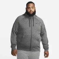 Nike Therma чоловічі Therma-FIT Full-Zip Fitness Top колір сірий