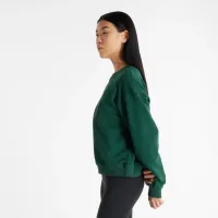 Кофта/футболка New Balance WT43553NWG - зеленая