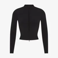 NikeSKIMS Vintage Seamless женская Full-Zip Куртка цвет черный