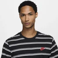 Nike Sportswear чоловічі Striped футболка колір чорний