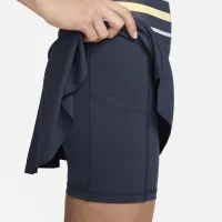 NikeCourt Slam женская Dri-FIT Tennis юбка синий