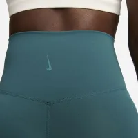 Nike Yoga Luxe жіноча З високою талією 7/8 Infinalon лосіни колір зелений