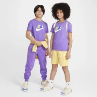 Nike Sportswear Big детские футболка цвет фиолетовый