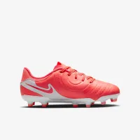 Nike Jr. Tiempo Legend 10 Academy Little/Big детские Multi-Ground Low-Top футбольные бутсы Pink
