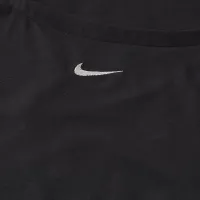 Nike Sportswear Chill Knit жіноча Short-Sleeve Square-Neck Top колір чорний