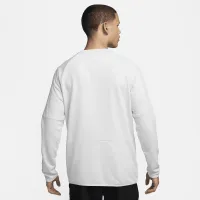 Nike чоловічі Dri-FIT Fleece Fitness Crew-Neck Top колір сірий