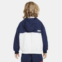 Nike Little дитячі Dobby Windbreaker блакитний