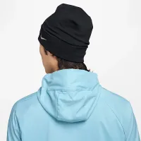 Nike Peak Dri-FIT Running Beanie колір чорний