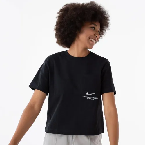 Футболка Nike NSW Swoosh Top CZ8911-010 - Чорна