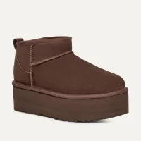 Кросівки Ugg W Classic Ultra Mini Platform 1135092-BCDR - Бежеві