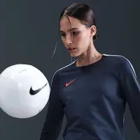 Nike Strike жіноча Dri-FIT Crew-Neck Soccer Top блакитний