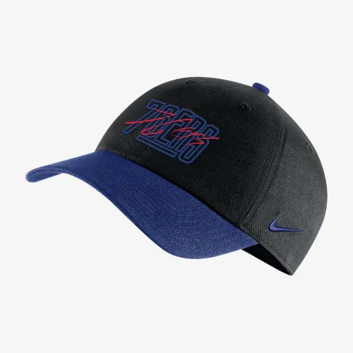 Philadelphia 76ers Heritage86 Nike NBA Adjustable Hat колір чорний