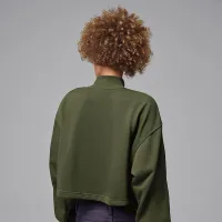 Nike Jordan Brooklyn Fleece женская 1/4-Zip Hike Mike Top цвет зеленый