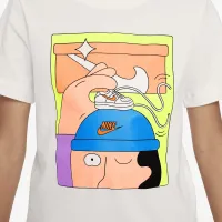 Nike Sportswear Big дитячі футболка колір білий