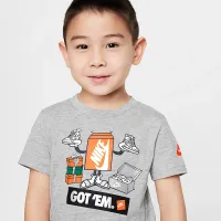Nike Toddler Boxy Got 'Em футболка колір сірий