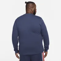 Nike мужские Long-Sleeve баскетбольные футболка синий