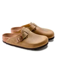 Шлёпанцы Birkenstock Boston 960811 - Бежевые