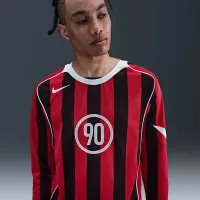 Nike Total 90 мужские Dri-FIT Long-Sleeve Soccer Top цвет красный