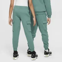 Nike Sportswear Club Fleece Big детские Cargo Pants цвет зеленый