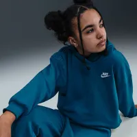 Nike Sportswear Club Fleece Big дитячі Loose Pants блакитний