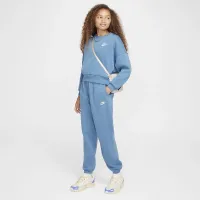 Nike Sportswear Club Fleece Girls' Boxy Crew-Neck свитшот синий