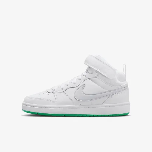 Nike Court Borough Mid 2 Big детские Кроссовки цвет белый