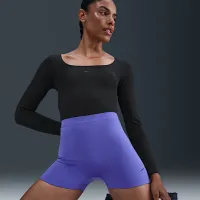 Nike Form женская Boyшорты цвет фиолетовый