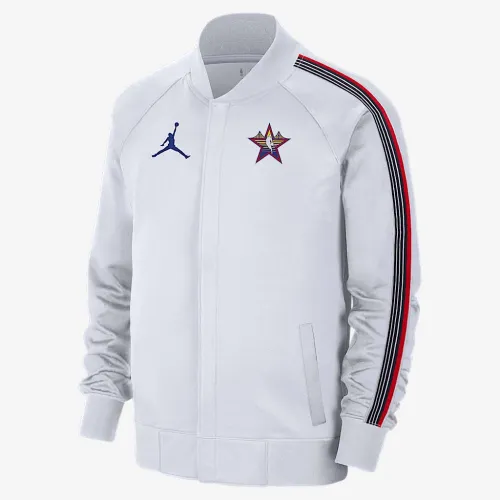 Nike 2025 All-Star Weekend Showtime чоловічі Jordan NBA Long-Sleeve Full-Zip Куртка колір білий