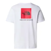 Футболка The North Face колір червонийbox 0A87NPFN41 - Біла
