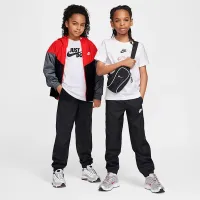 Nike Sportswear Club Big дитячі Woven Joggers колір чорний