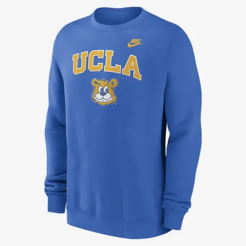 UCLA Bruins Legacy Classic Arch Over Logo чоловічі Nike College Pullover Crew блакитний