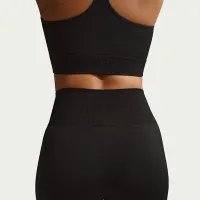 Nike Pro Seamless женская С высокой Талией 7/8 лосины цвет черный