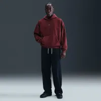 Nike Standard Issue мужские Therma-FIT Brushed баскетбольные Pullover Толстовка с капюшоном цвет красный
