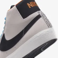 Nike SB Zoom Blazer Mid Electric Skate Кросівки колір сірий