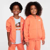 Nike Full-Zip Club набор Little Kids 2-Piece Толстовка с капюшоном набор Orange