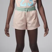 Nike Jordan Icon Play Blocked шорты Big детские (Girls) шорты Pink