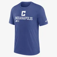 Indianapolis Colts Overlap Lockup чоловічі Nike NFL футболка блакитний