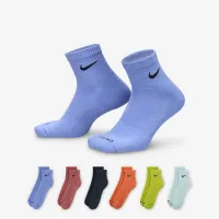 Nike Everyday Plus Cushioned тренировочные Ankle носки (6 пары) многоцветный