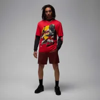 Nike Jordan мужские футболка цвет красный