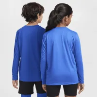 Nike Legend Big дитячі Dri-FIT Long-Sleeve футболка блакитний