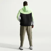 Nike Tech мужские Fleece Windrunner Full-Zip Куртка цвет зеленый