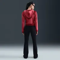 Nike Sportswear женская Full-Zip Long-Sleeve Hooded Top цвет красный