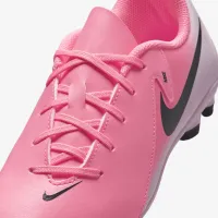 Nike Jr. Phantom GX 2 Academy Little/Big дитячі MG Low-Top футбольні бутси Pink