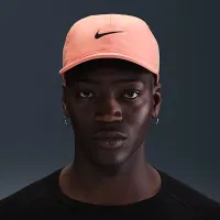 Nike Dri-FIT Club Unstructuколір червоний Featherlight Cap Orange