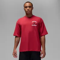 Nike Jordan мужские оверсайз Reissue футболка цвет красный
