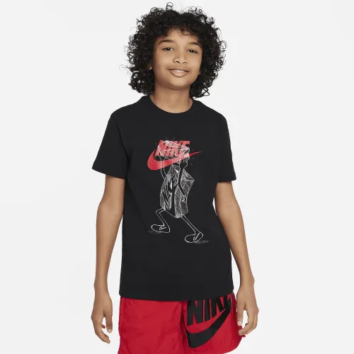 Nike Sportswear Big детские футболка цвет черный
