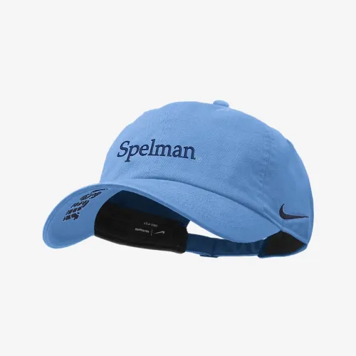 Spelman Nike College Adjustable Cap синий