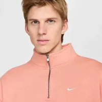 Nike Solo Swoosh мужские 1/4-Zip Top Orange