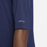 Nike Dri-FIT Big детские (для мальчиков) Short-Sleeve Hydroguard синий